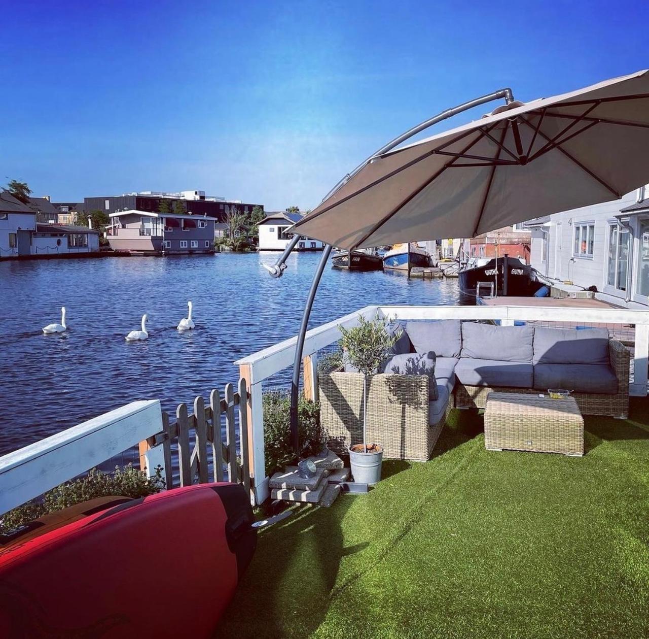 Bed and Breakfast Amster Houseboat Bed Without Breakfast Amsterdam Zewnętrze zdjęcie